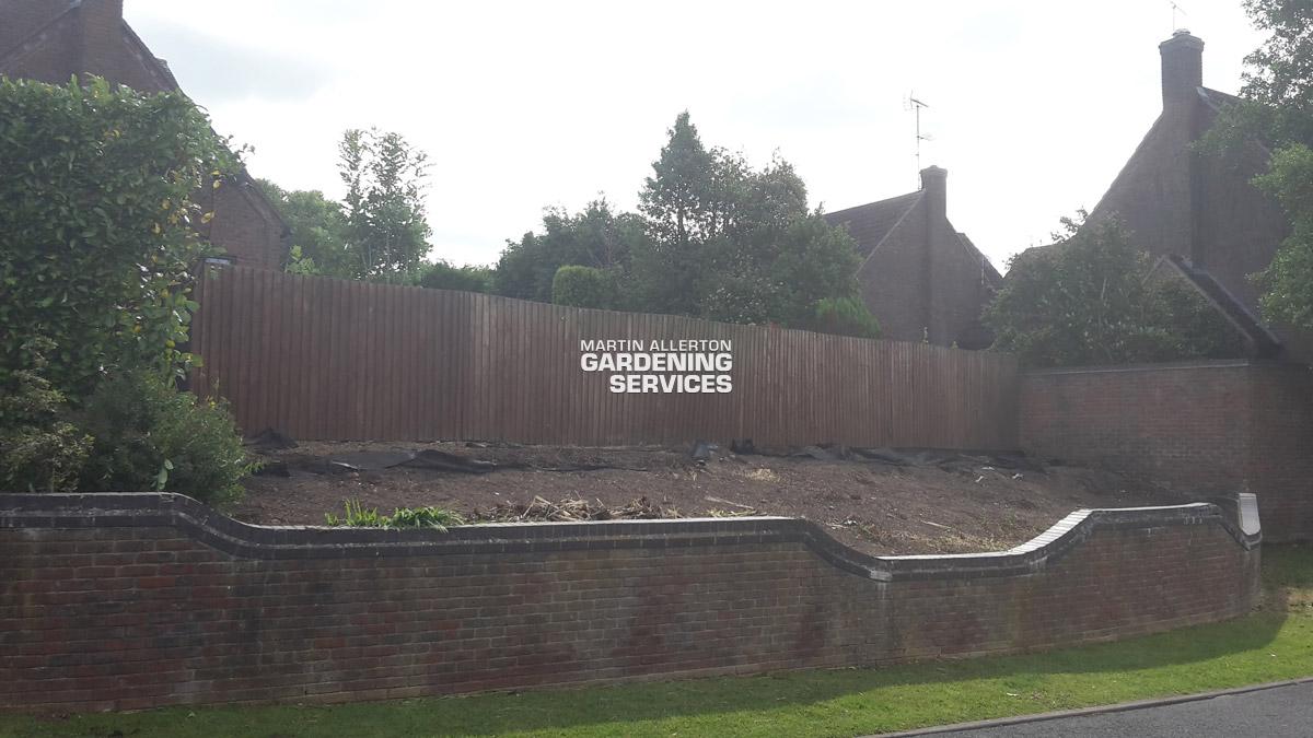 Hilderstone garden clearance - after